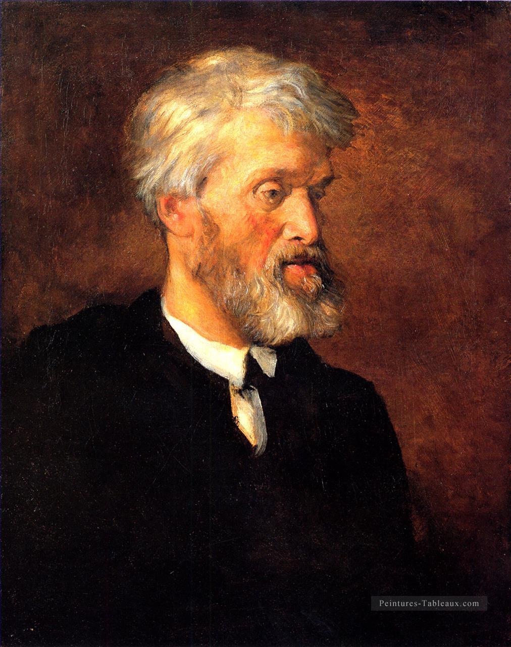 Portrait de Thomas Carlyle George Frederic Watts Peintures à l'huile